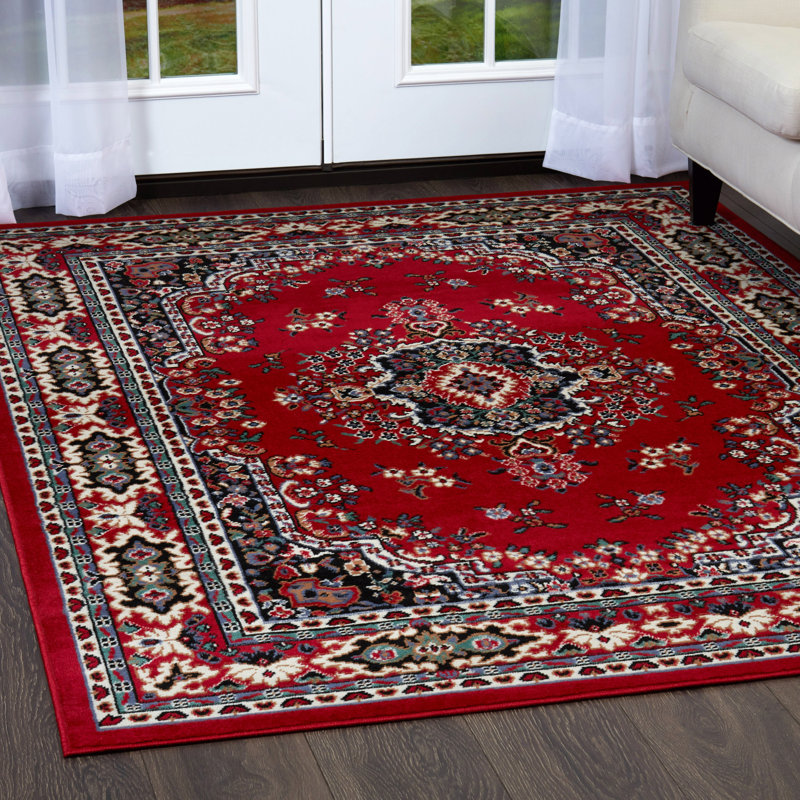 Astoria Grand Tapis oriental rouge Lilly et Commentaires Wayfair.ca